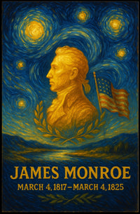 James Monroe 5th President Poster
