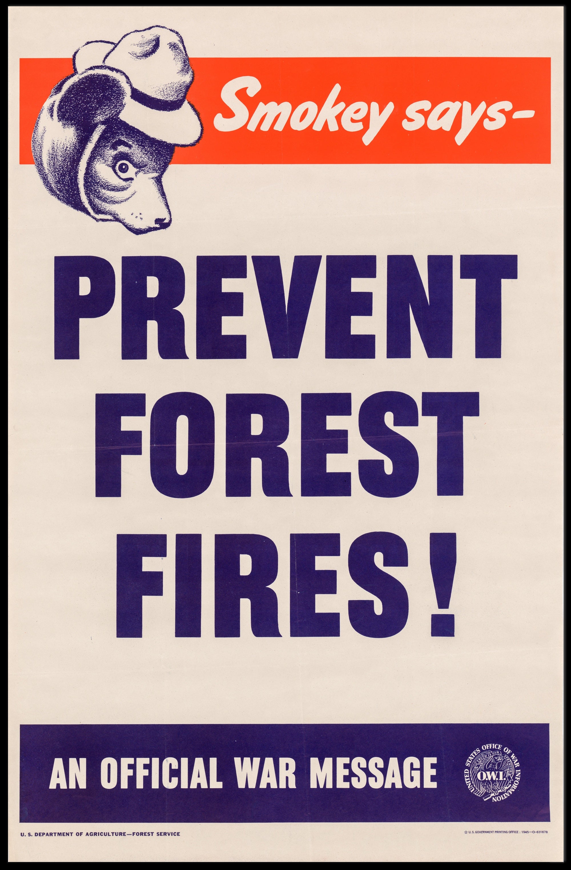 Prevent Forest Fires Poster PosterGoat