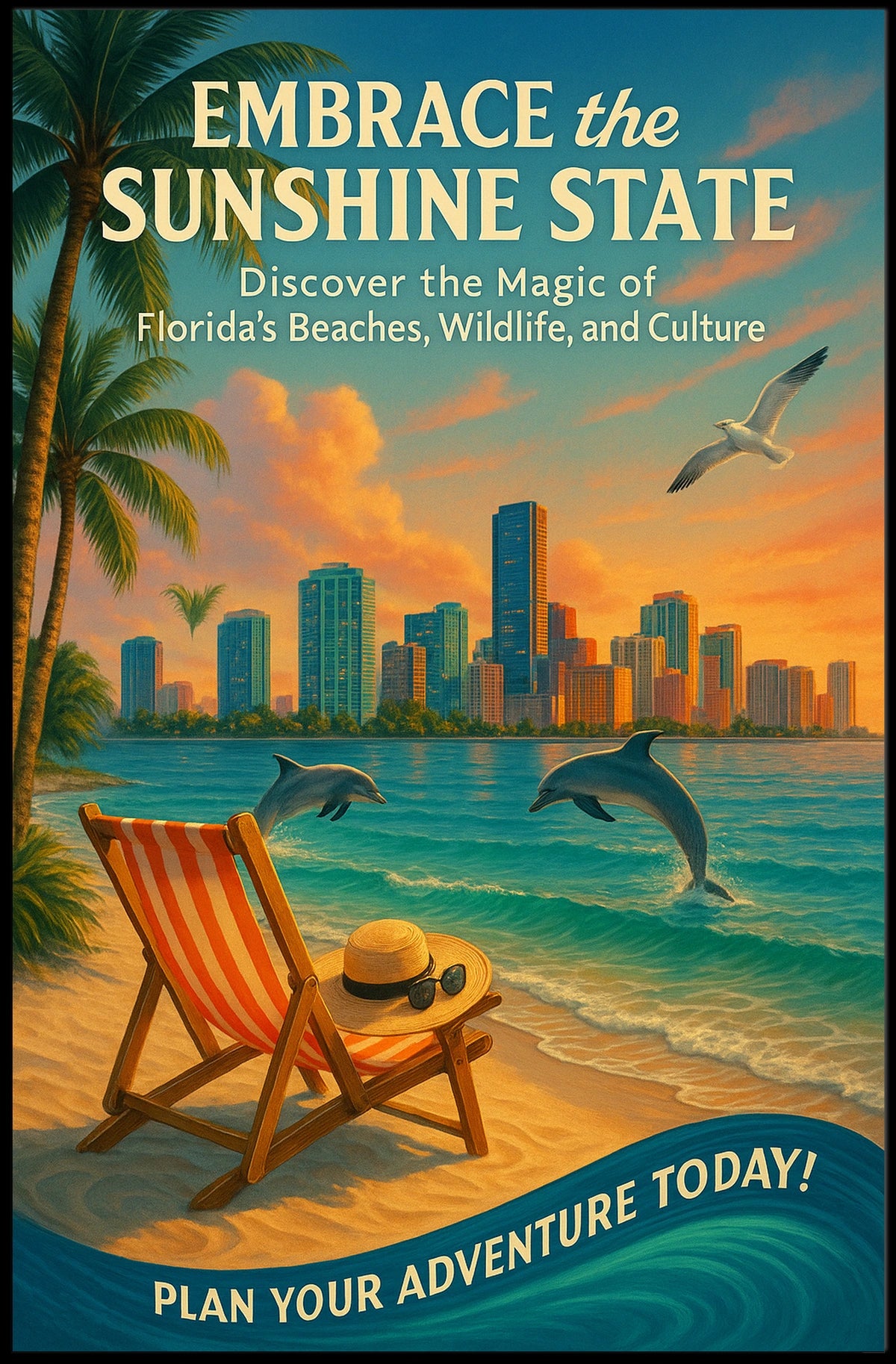 Embrace the Sunshine State Poster