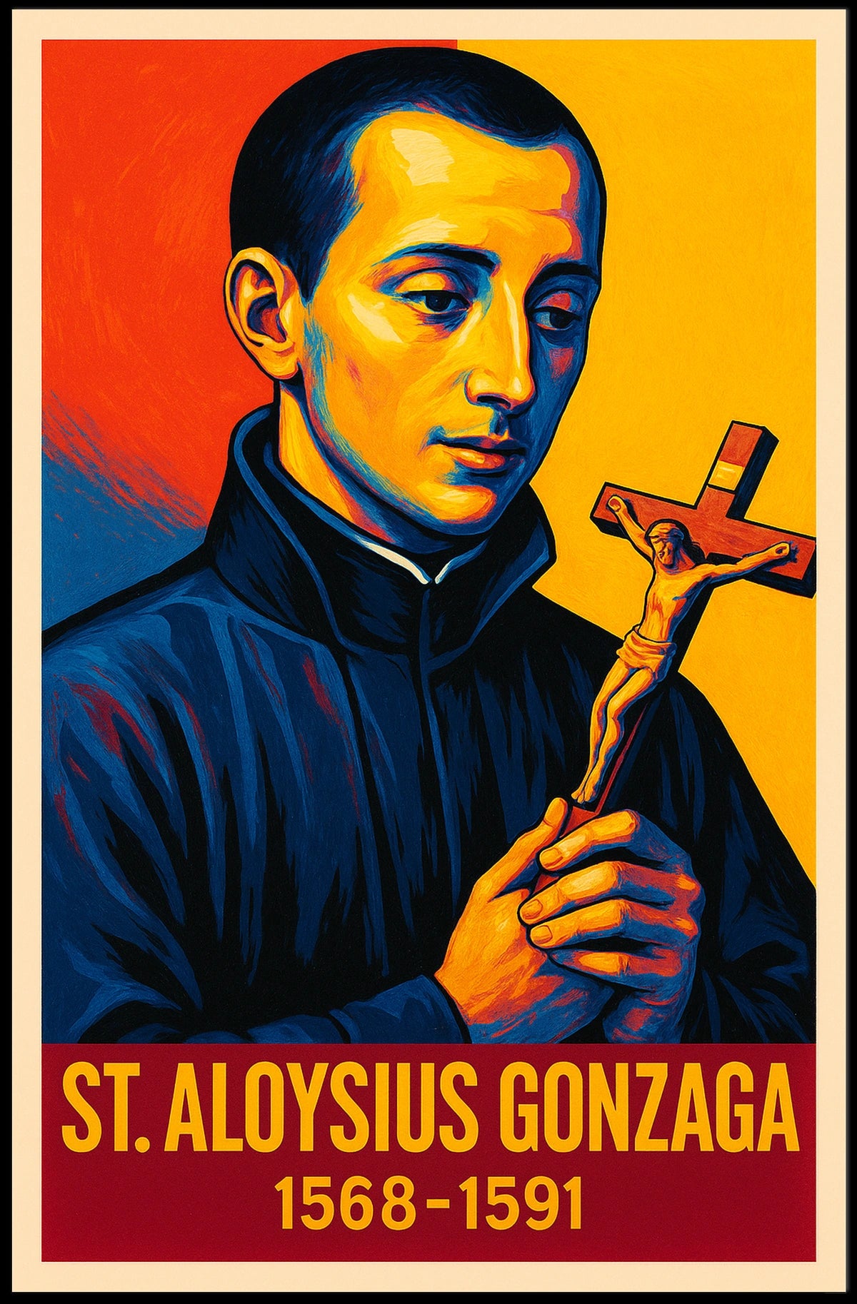 St. Aloysius Gonzaga Poster
