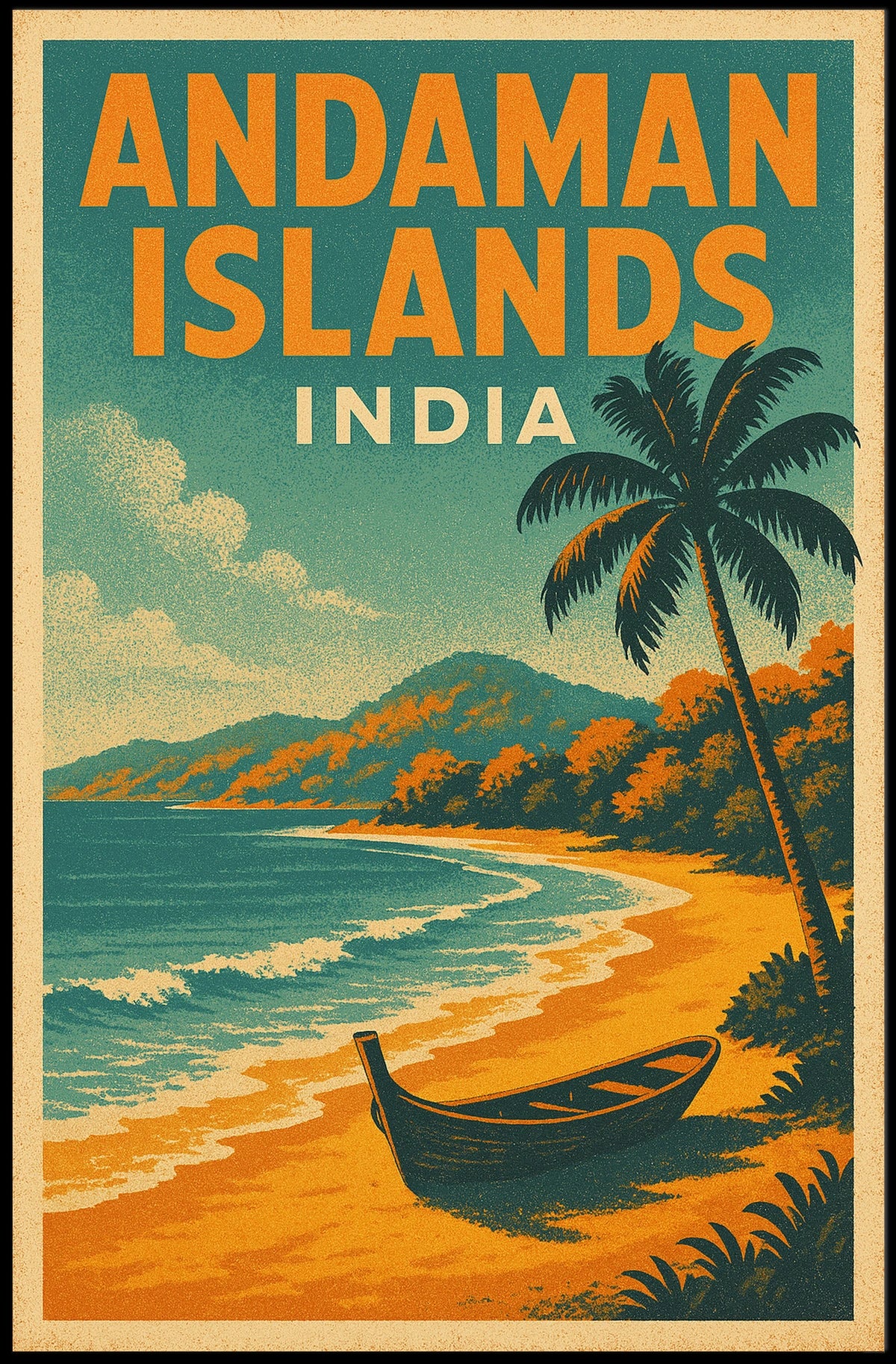 Andaman Islands India Poster