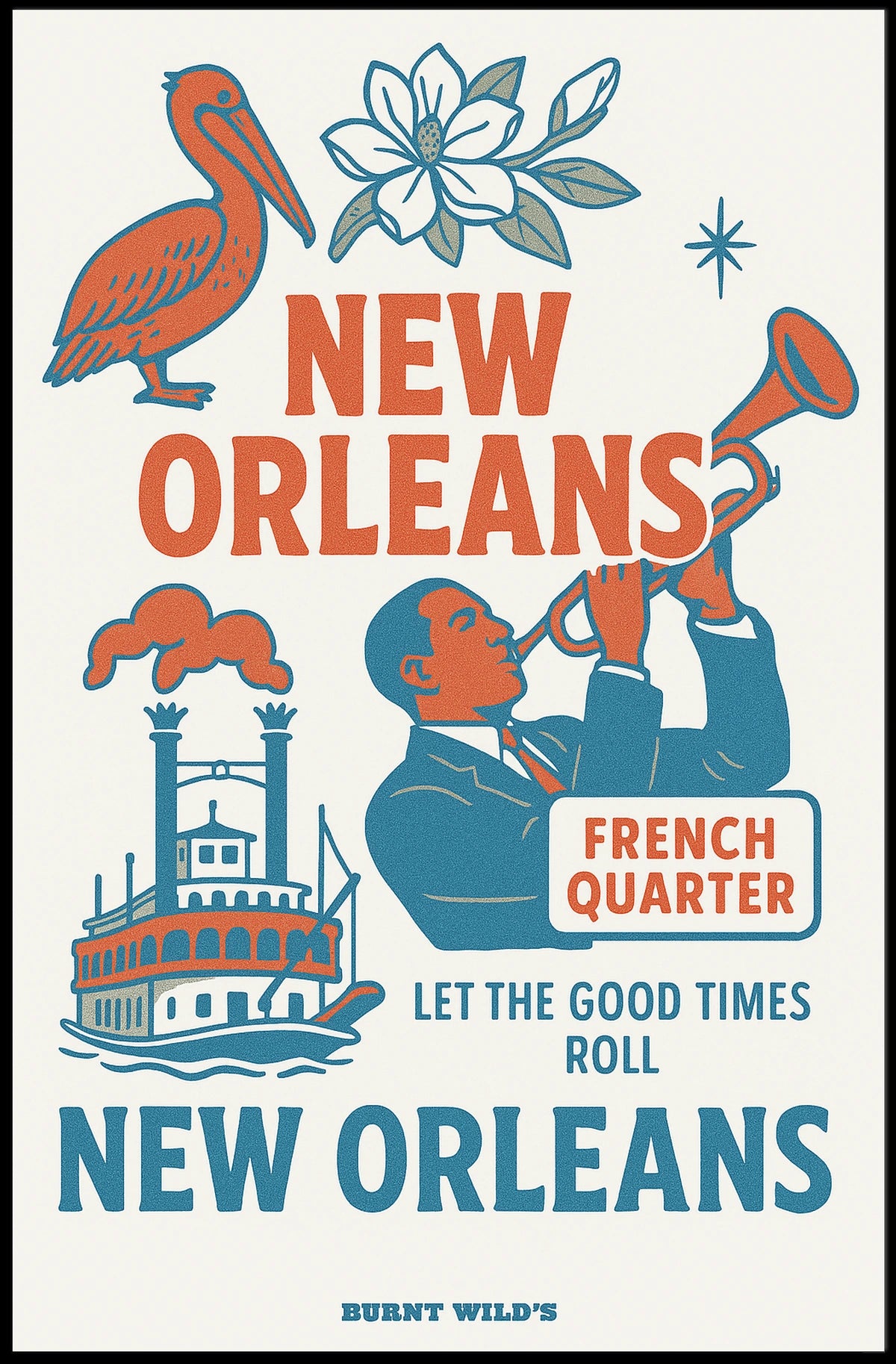 New Orleans Celebration Poster