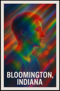 Vibrant Portrait Bloomington Indiana Expressionism Poster