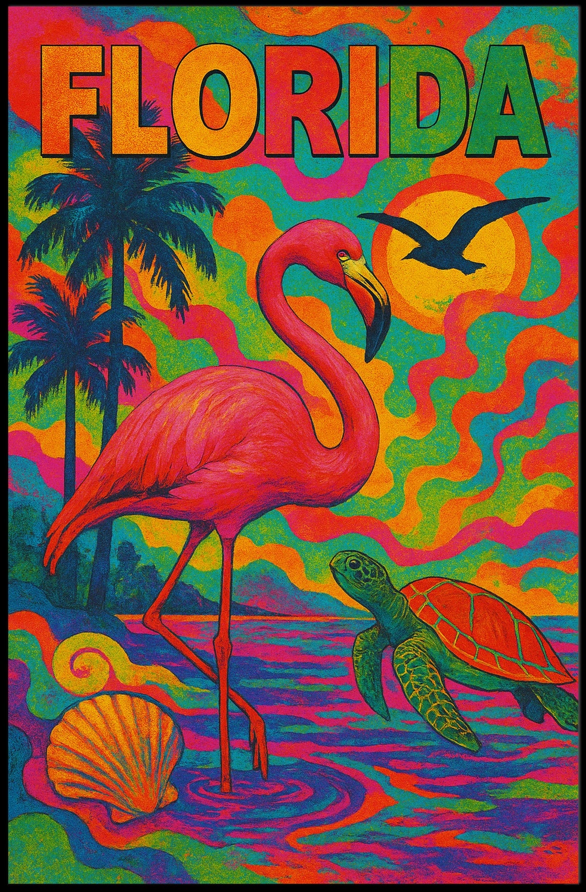Florida Vibes Poster