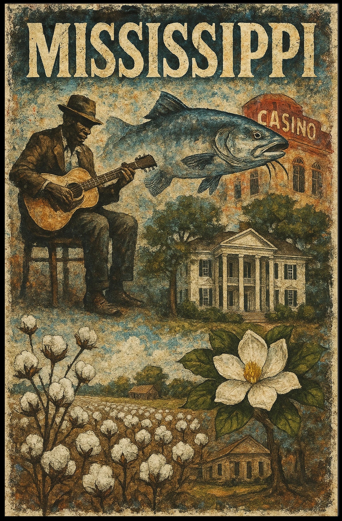 Mississippi Heritage Poster