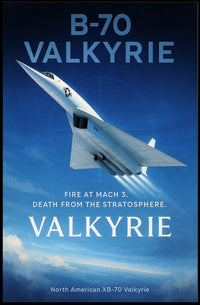 B-70 Valkyrie Poster PosterGoat