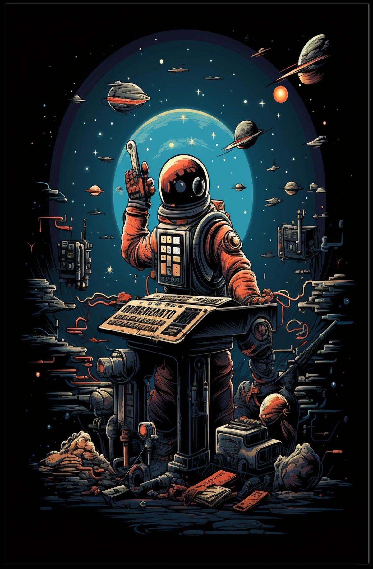 Cosmic Explorer Poster