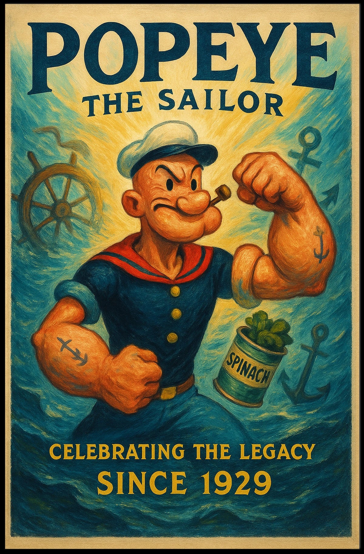 Popeye 1929 Art Poster POP-56
