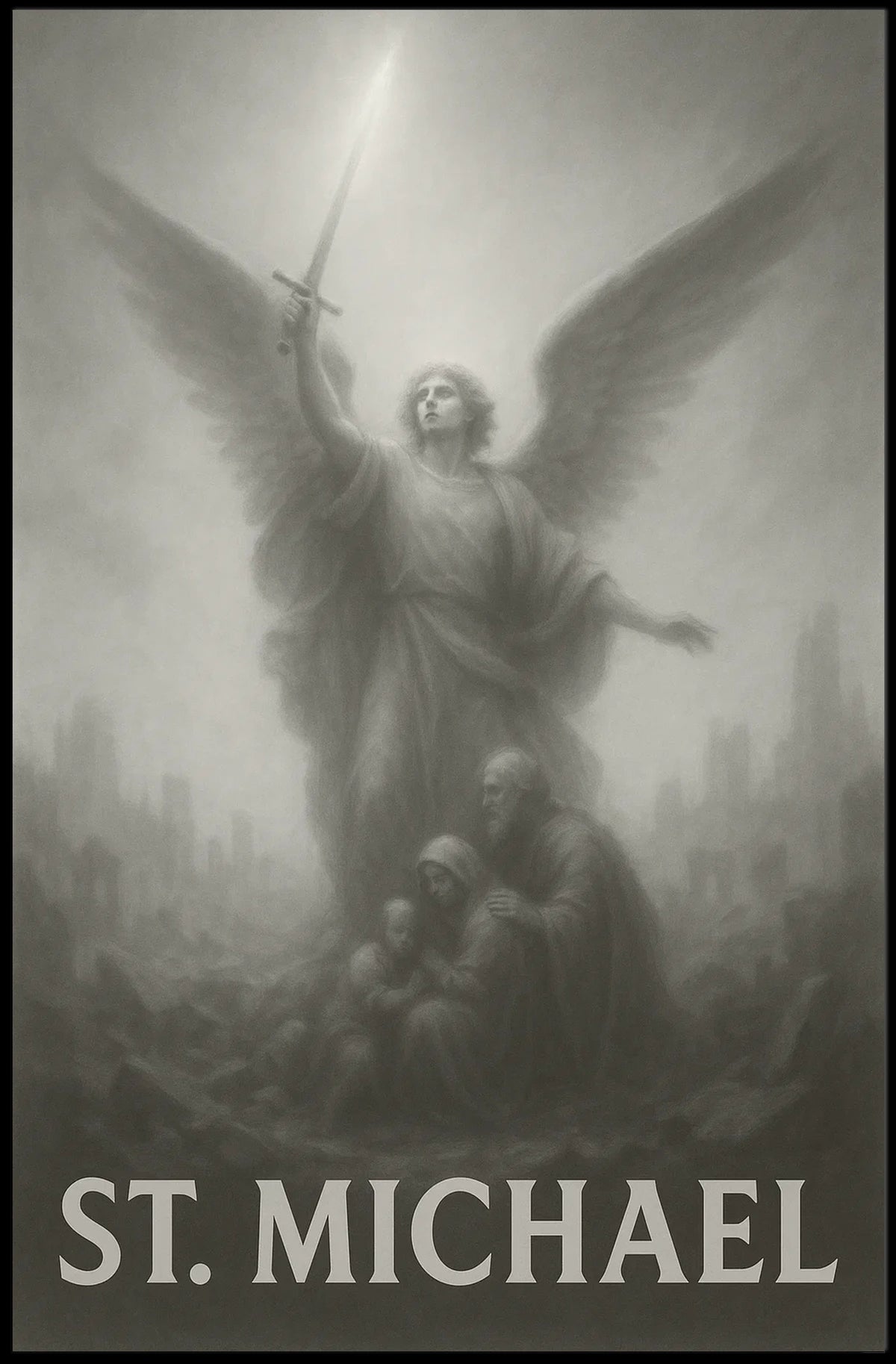 St. Michael Guardian Of The Faithful Poster