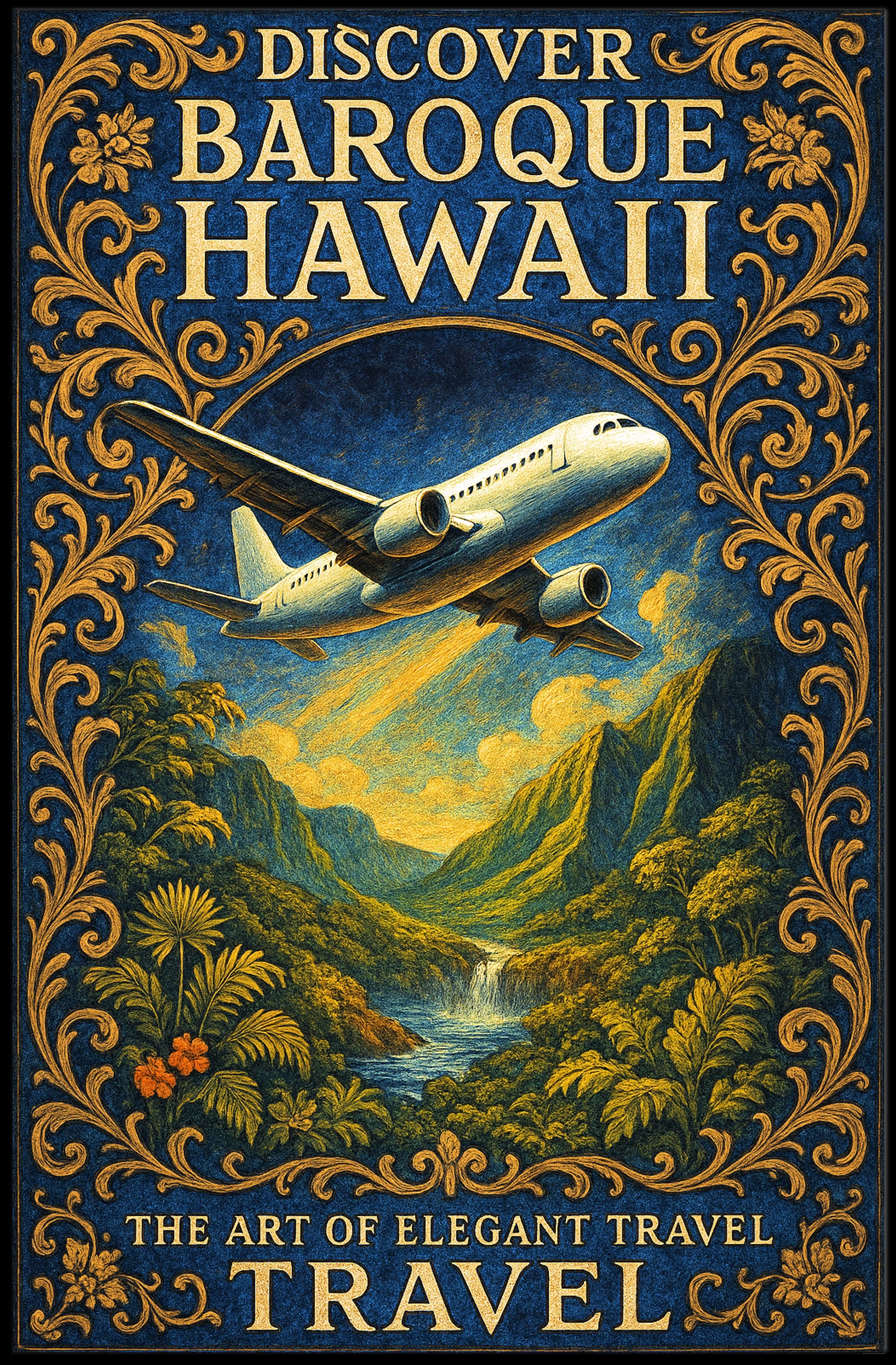 Discover Baroque Hawaii Poster PosterGoat