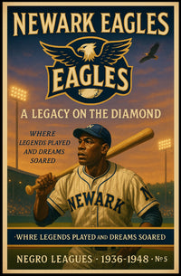 Newark Eagles A Legacy on the Diamond Poster