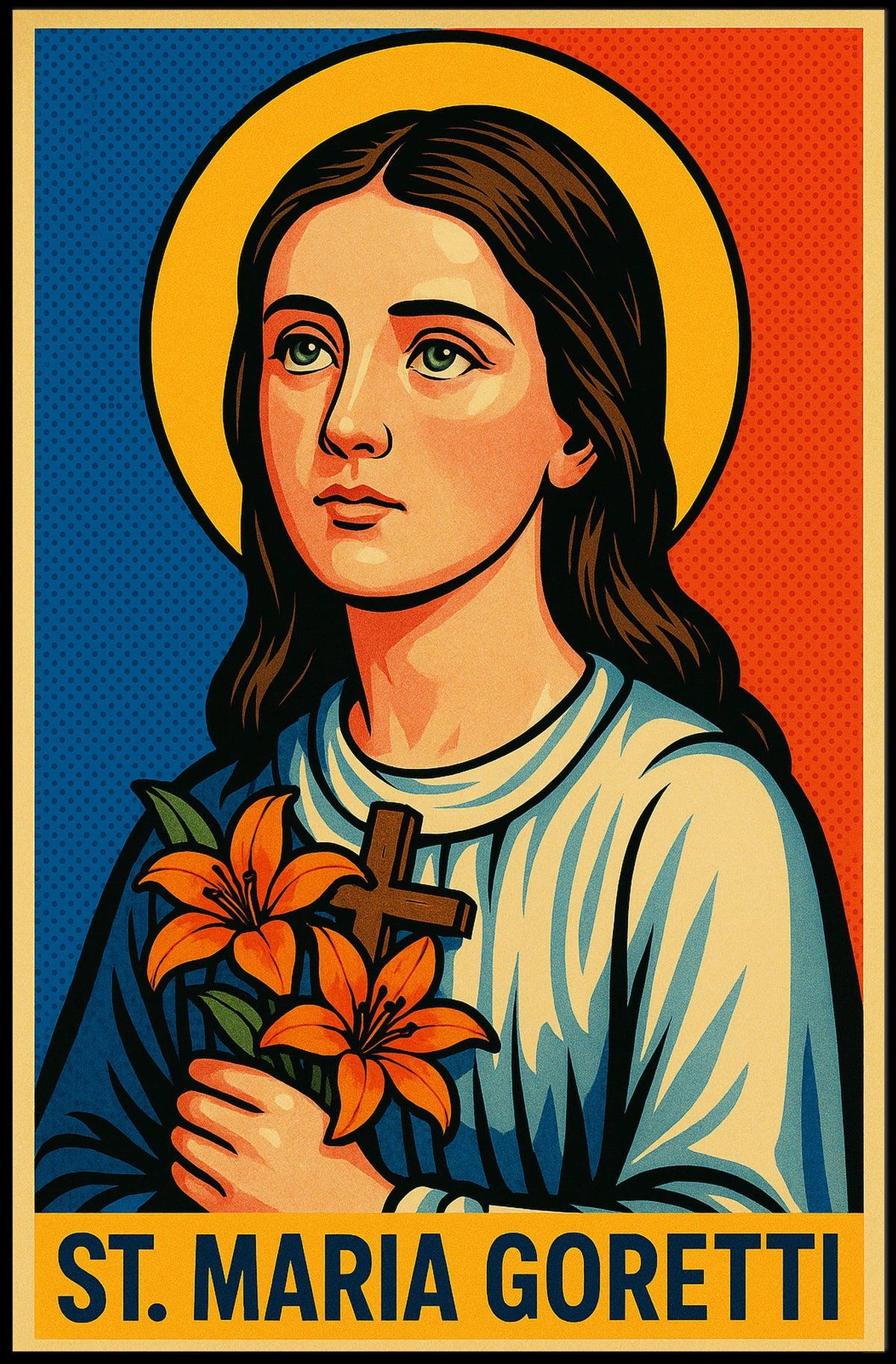 St. Maria Goretti Poster