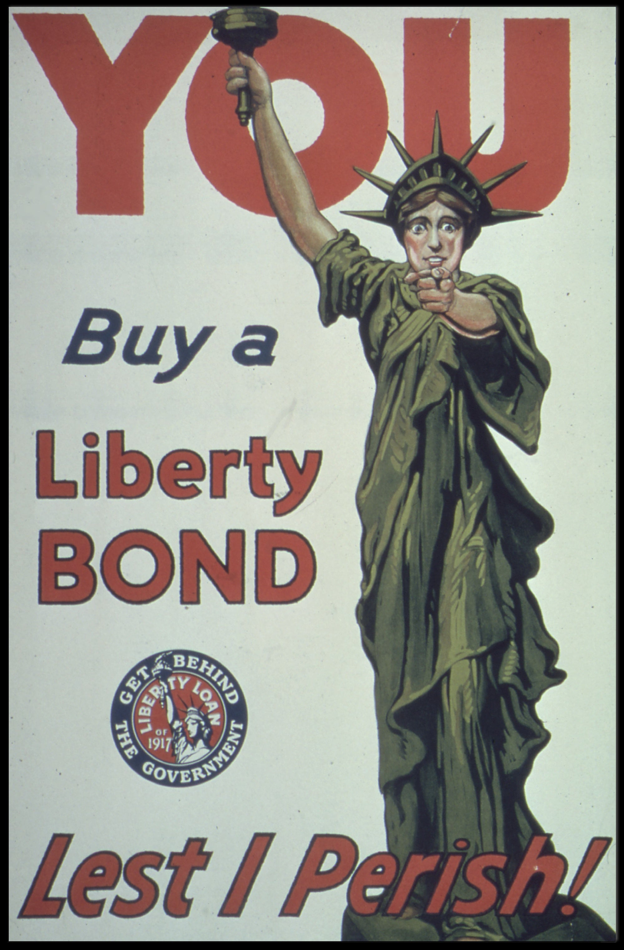 Buy Liberty Bonds Now! World War I Propaganda Poster