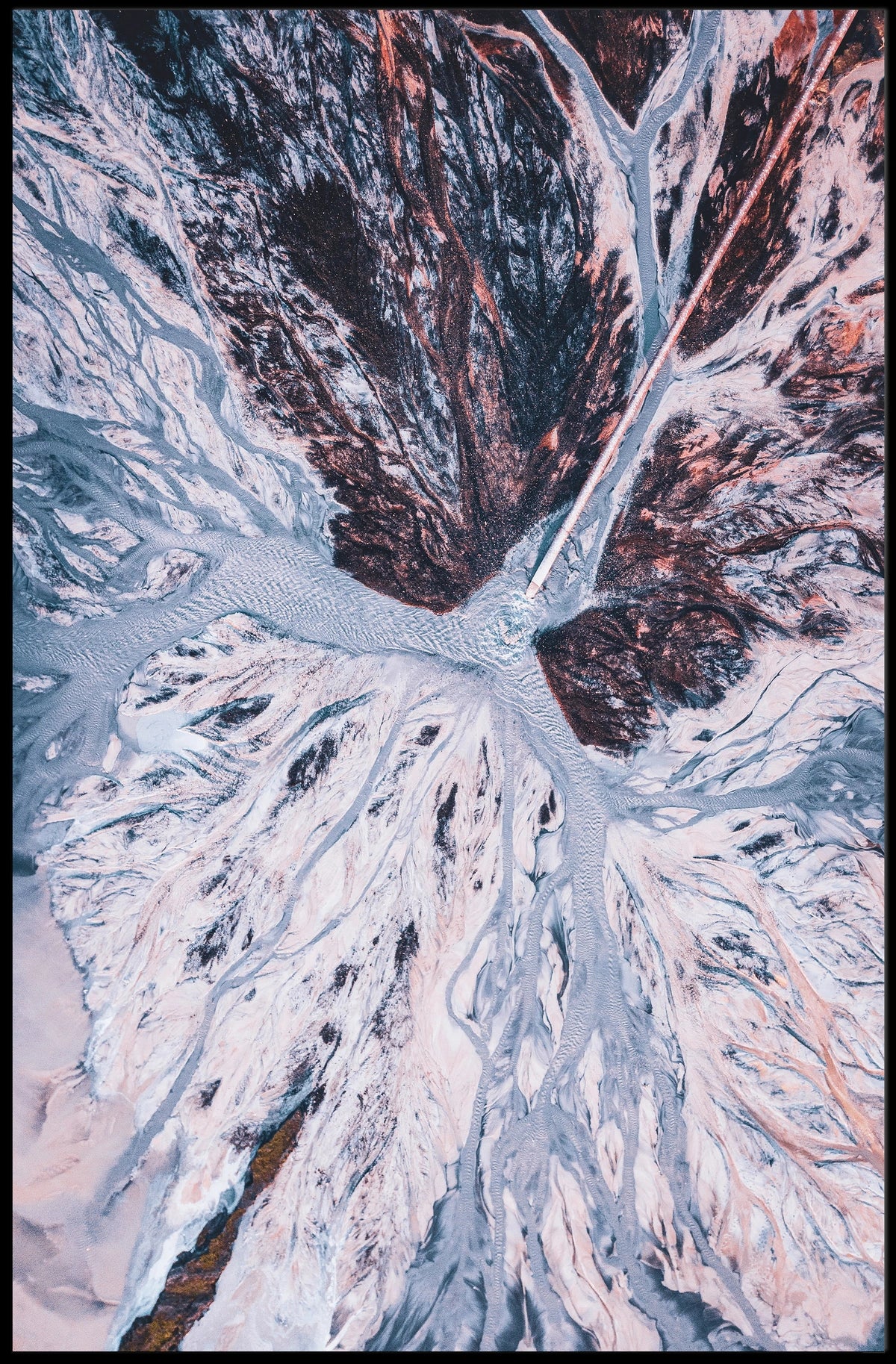 Abstract Earth Patterns Abstract Poster