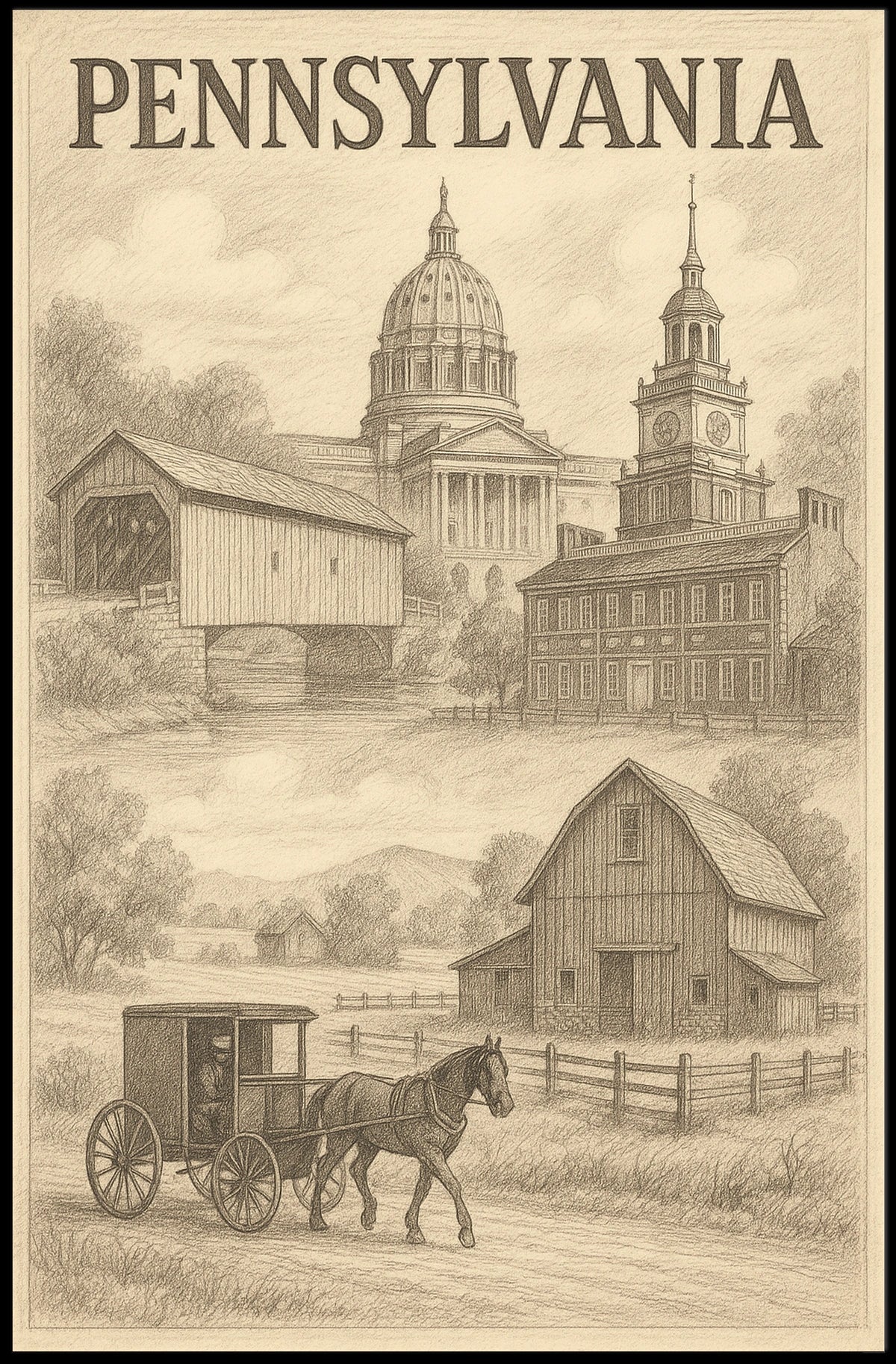 Pennsylvania Heritage Poster