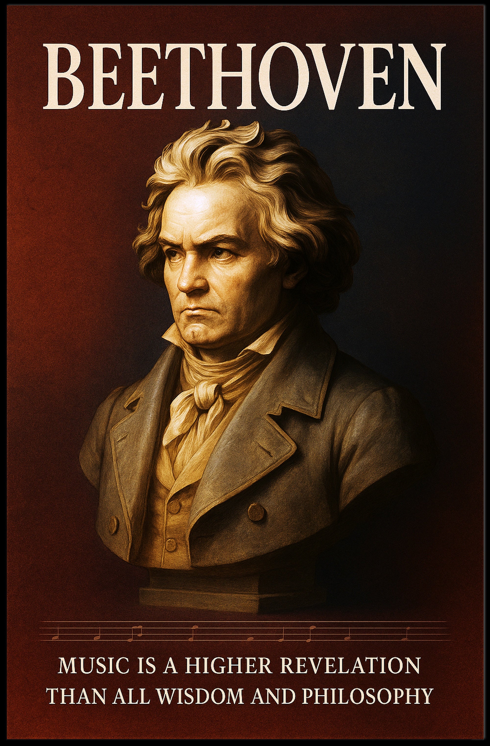 Beethoven - Music as Revelation Poster PosterGoat
