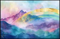 Mystical Mountain Landscape Poster
