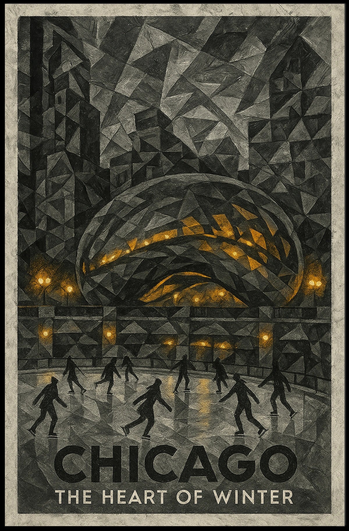 Chicago The Heart of Winter Poster