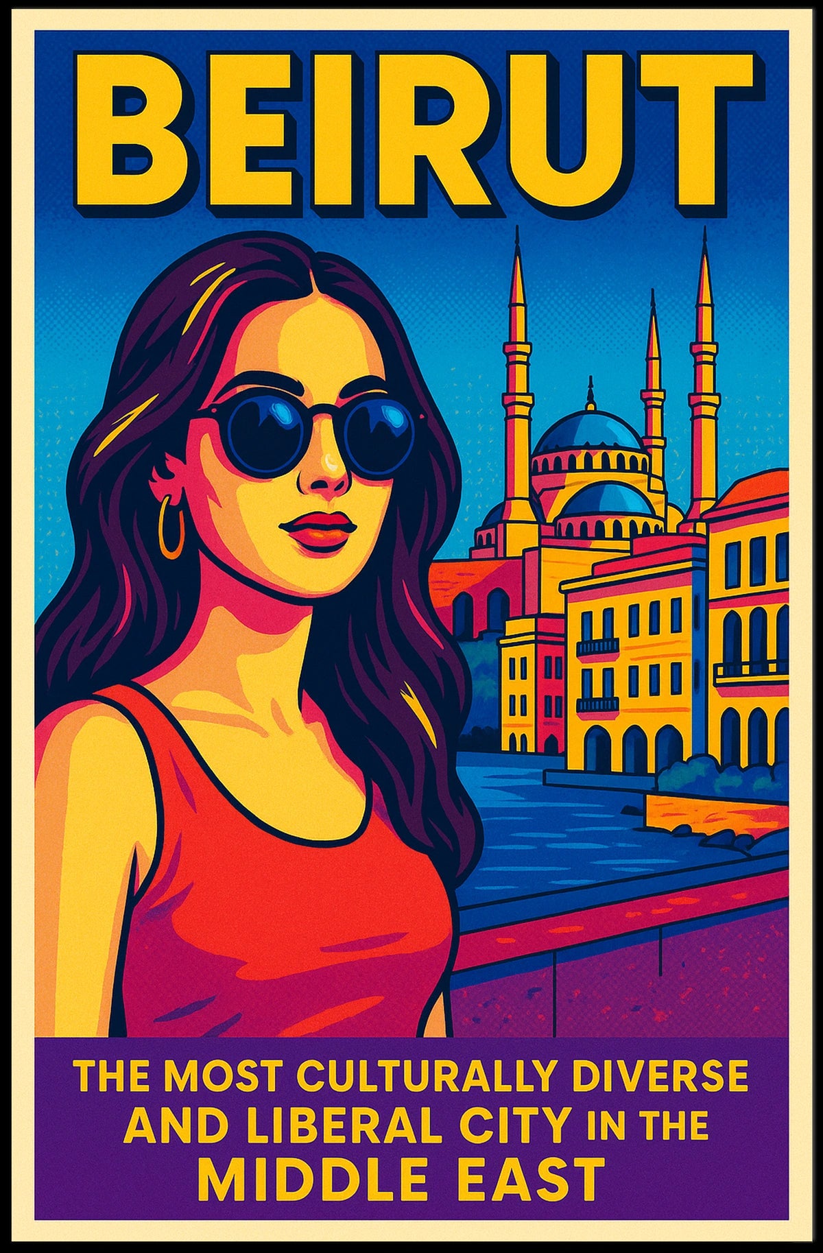 Beirut A Cultural Hub Poster