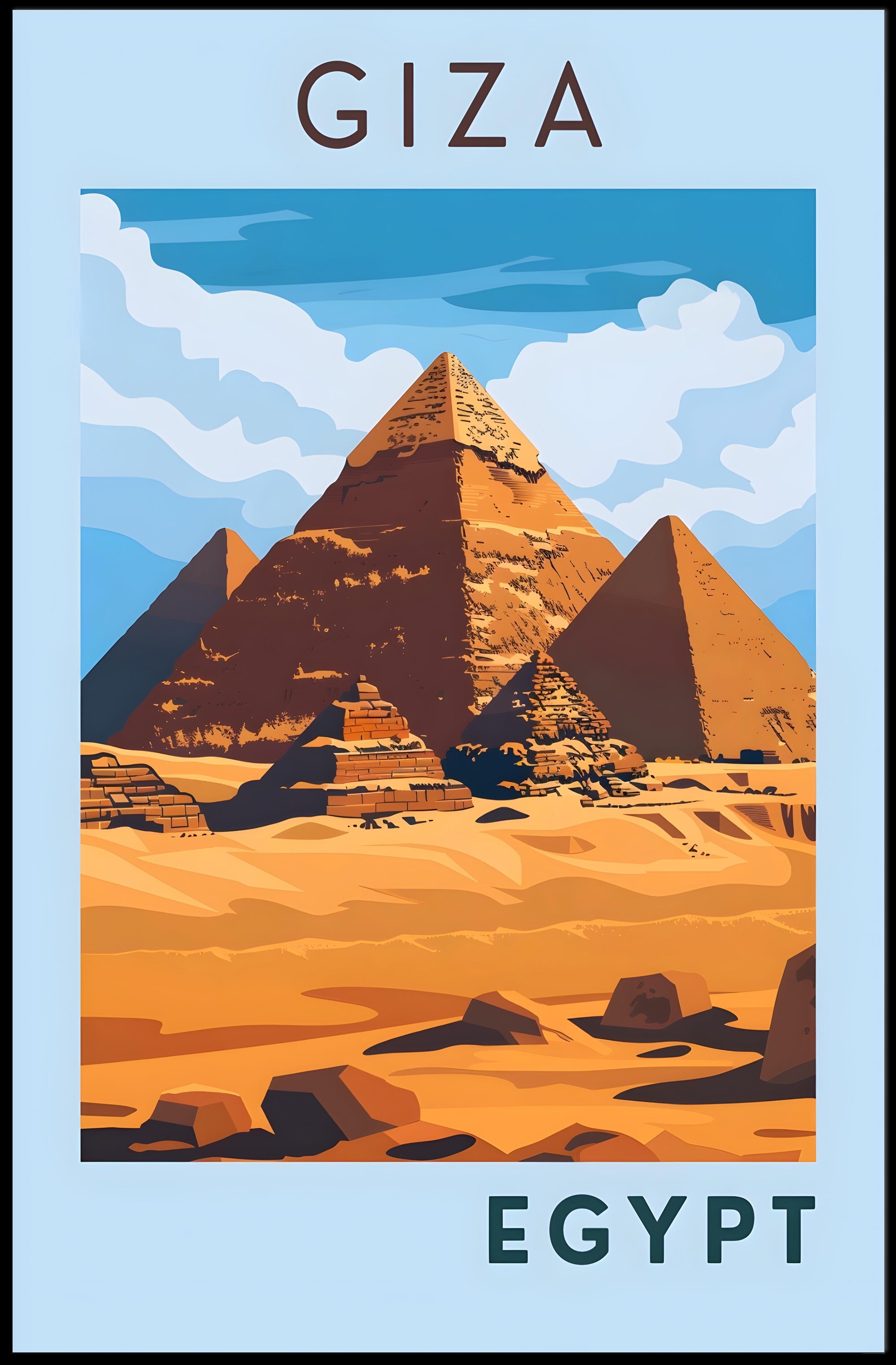 Wonders of Giza Poster