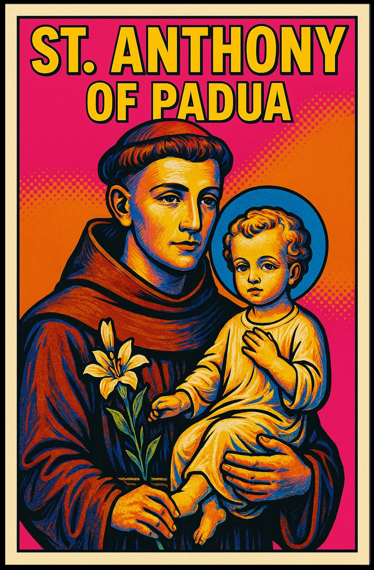St. Anthony of Padua Poster
