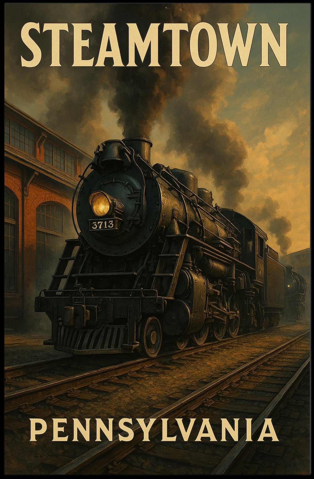 Steamtown Pennsylvania Poster
