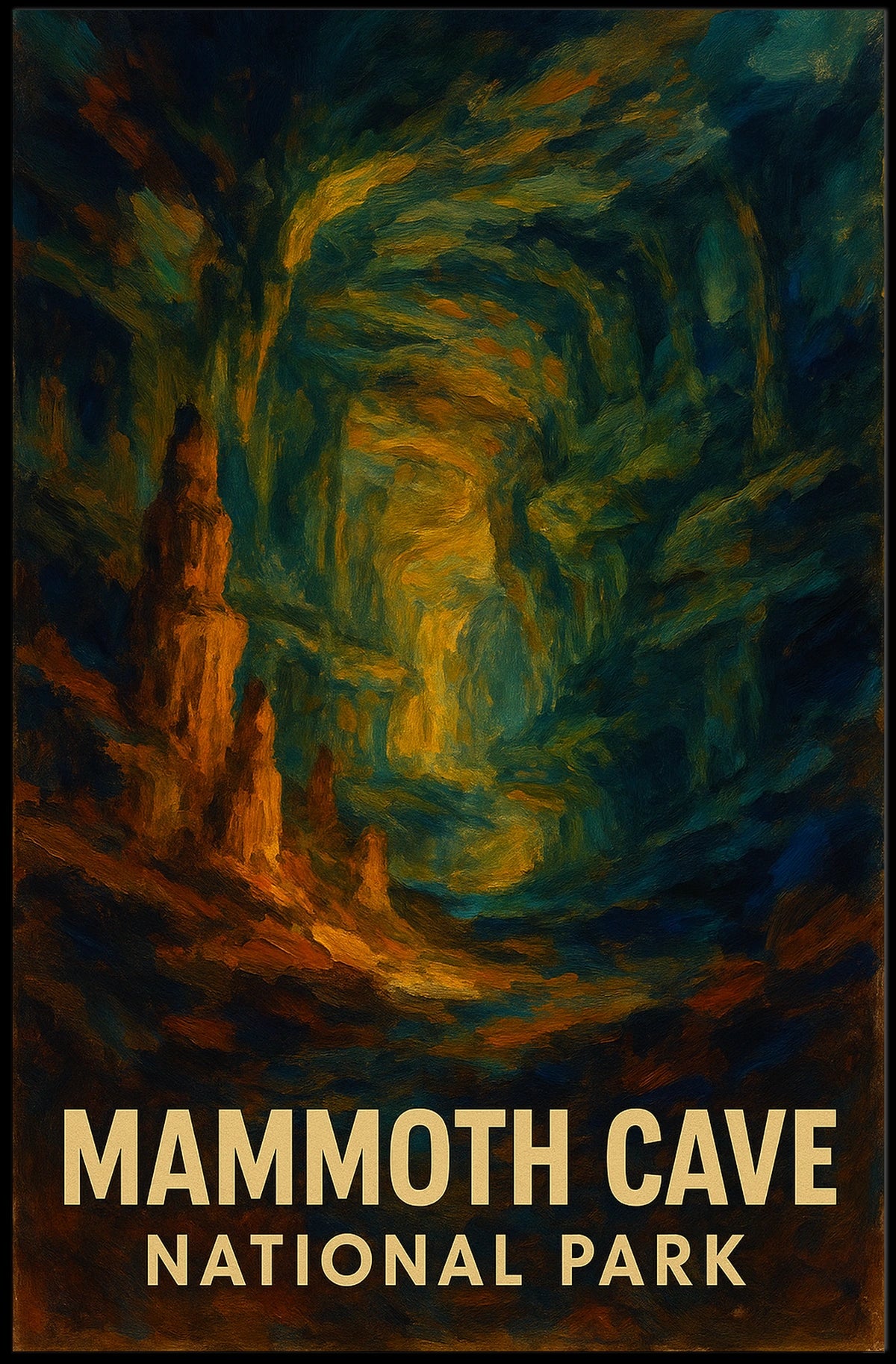 Mammoth Cave National Park Poster Wall Art Decor Prints
