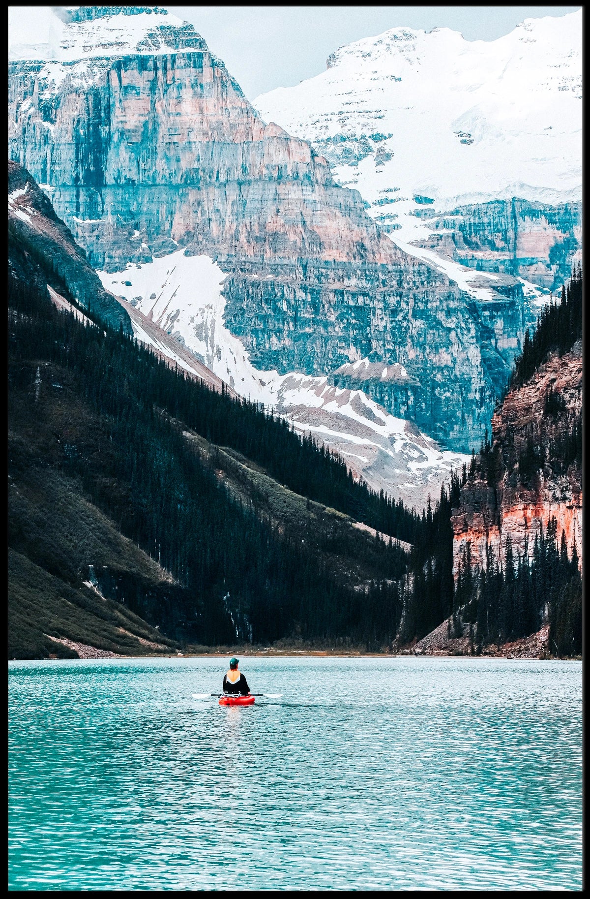 Tranquil Kayak Adventure Poster