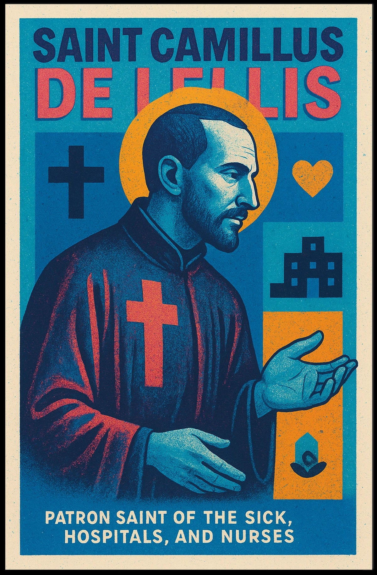 Saint Camillus De Lellis Poster