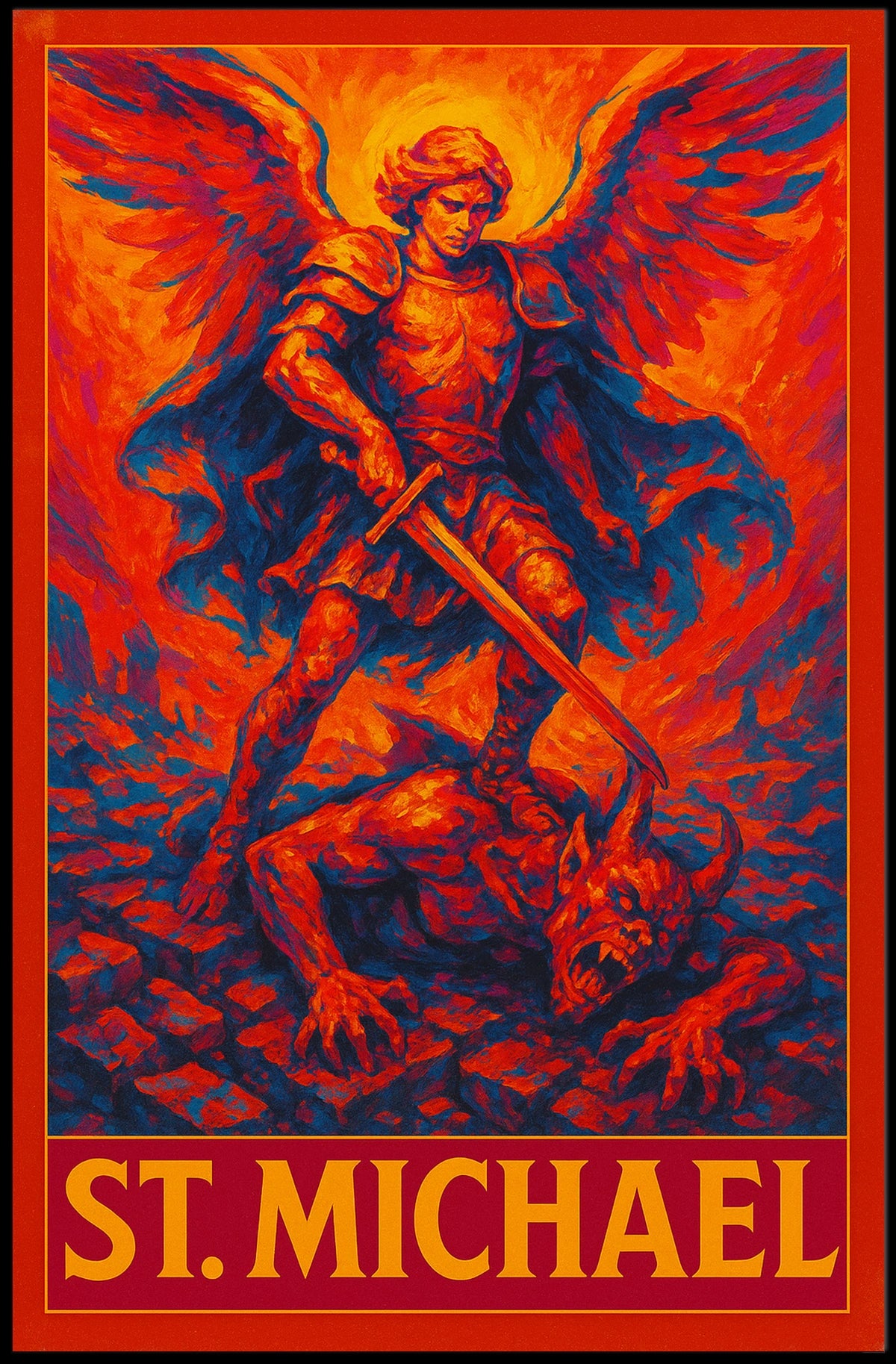 St. Michael The Archangel Poster