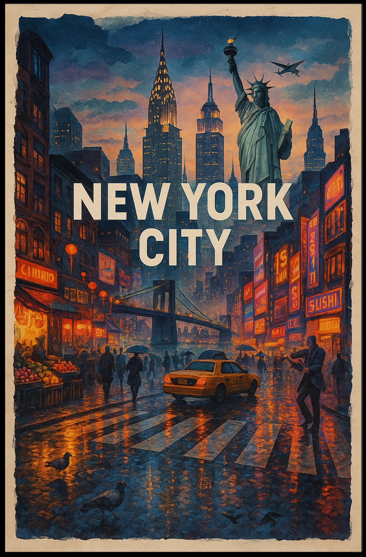 New York City Vibes Poster