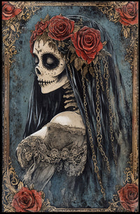 La Catrina Elegance Poster