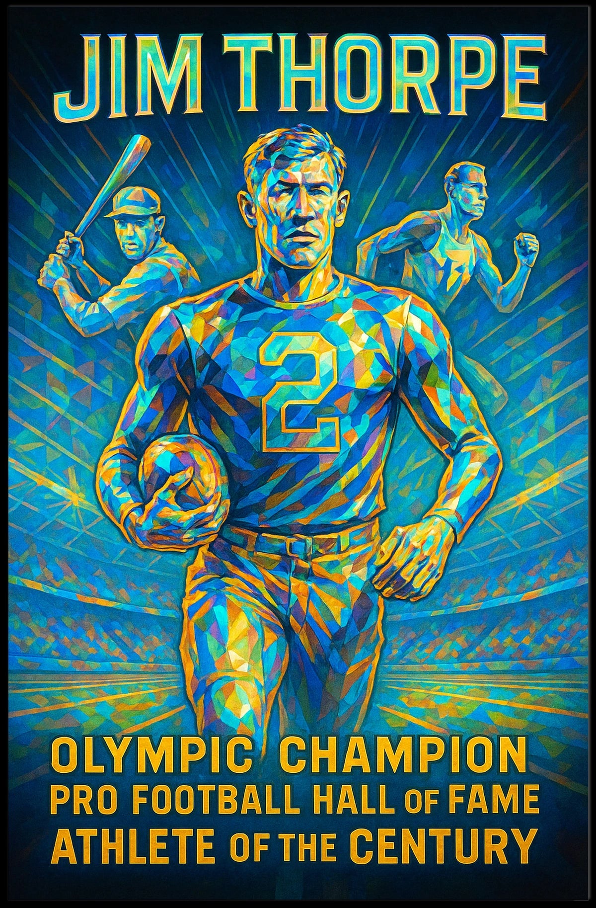 Celebrating Jim Thorpe Poster