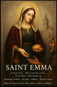 Saint Emma Poster PosterGoat