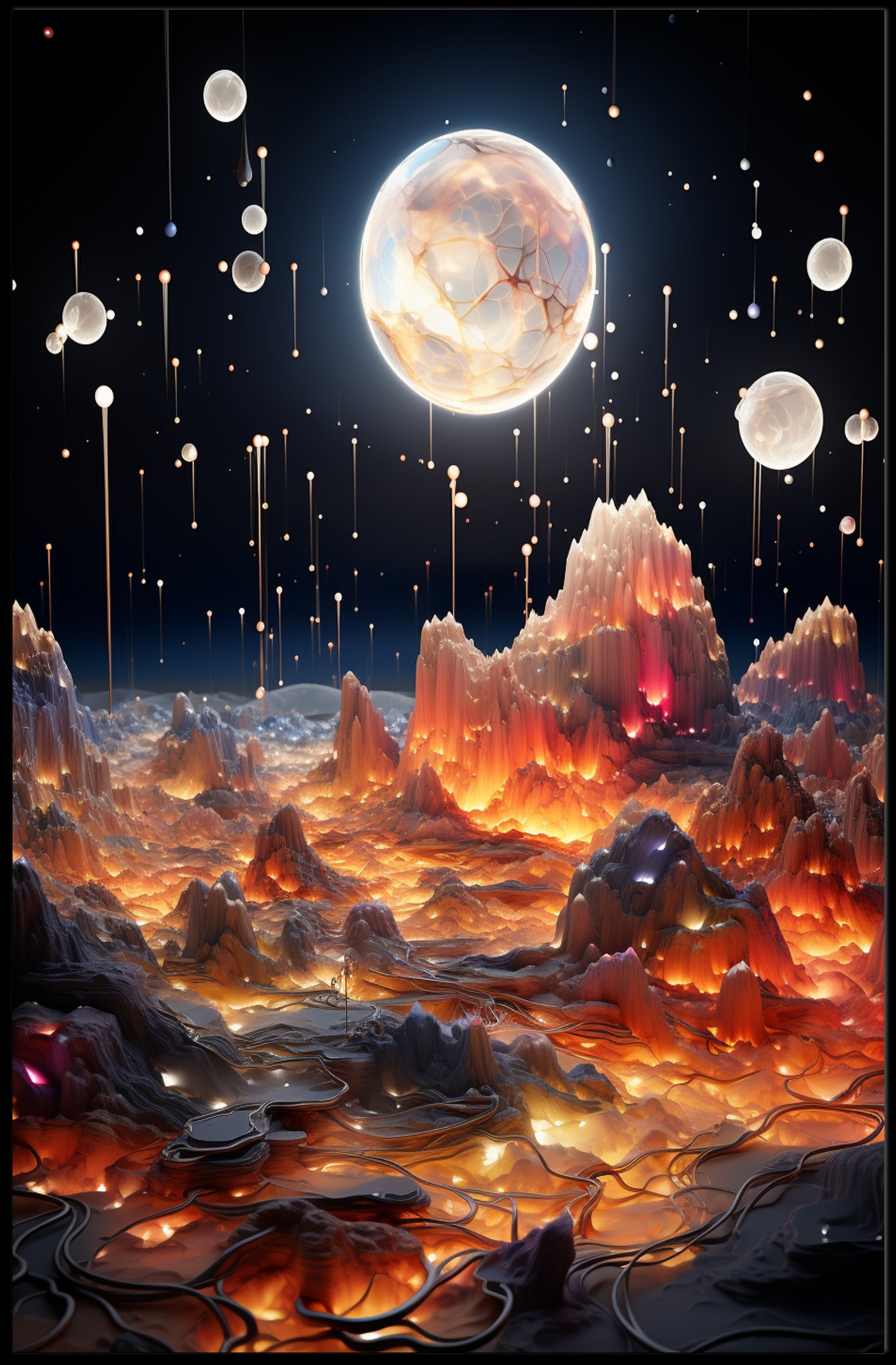 Celestial Dreamscape Poster