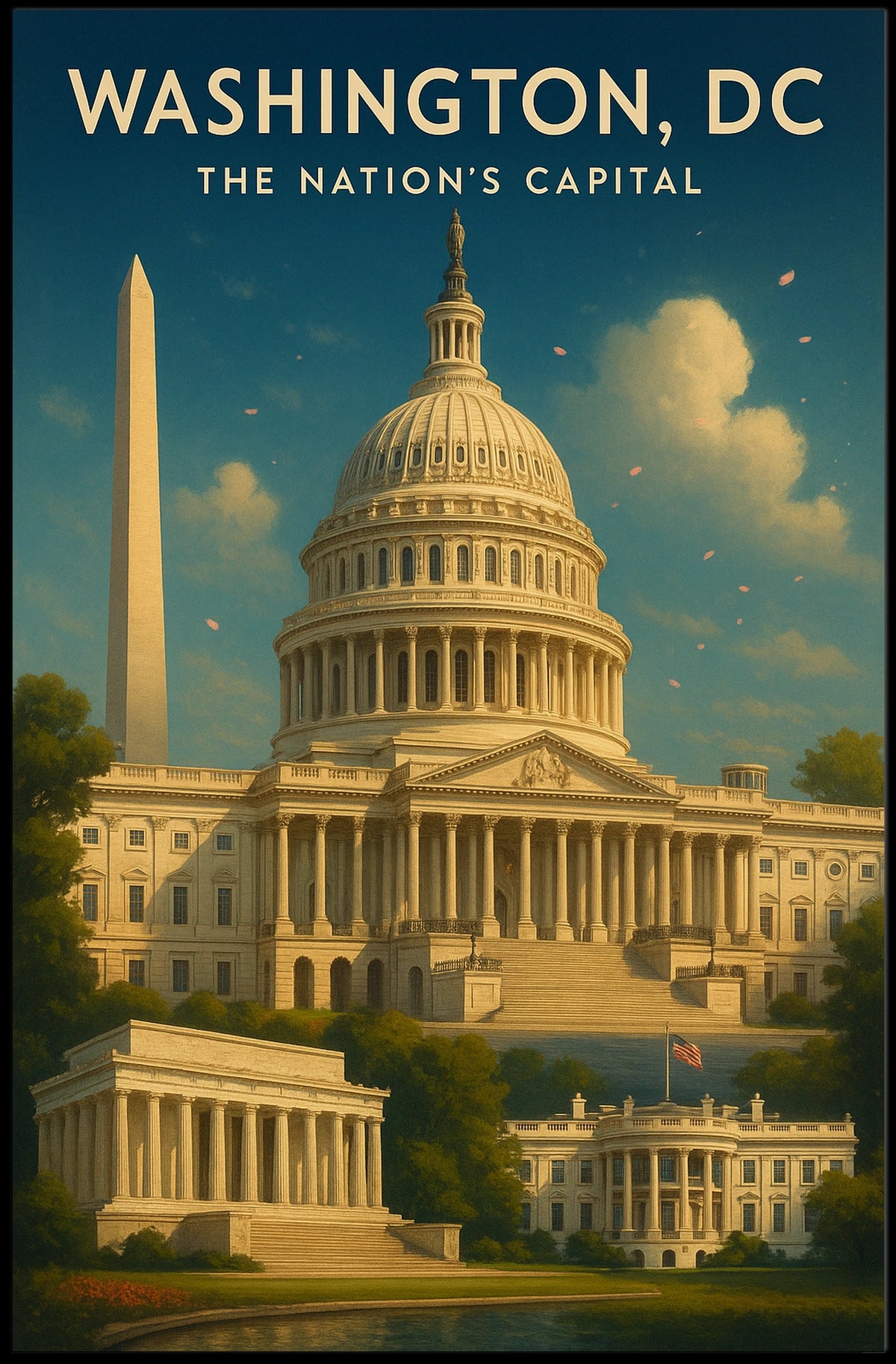 Washington, DC The Nations Capital Poster