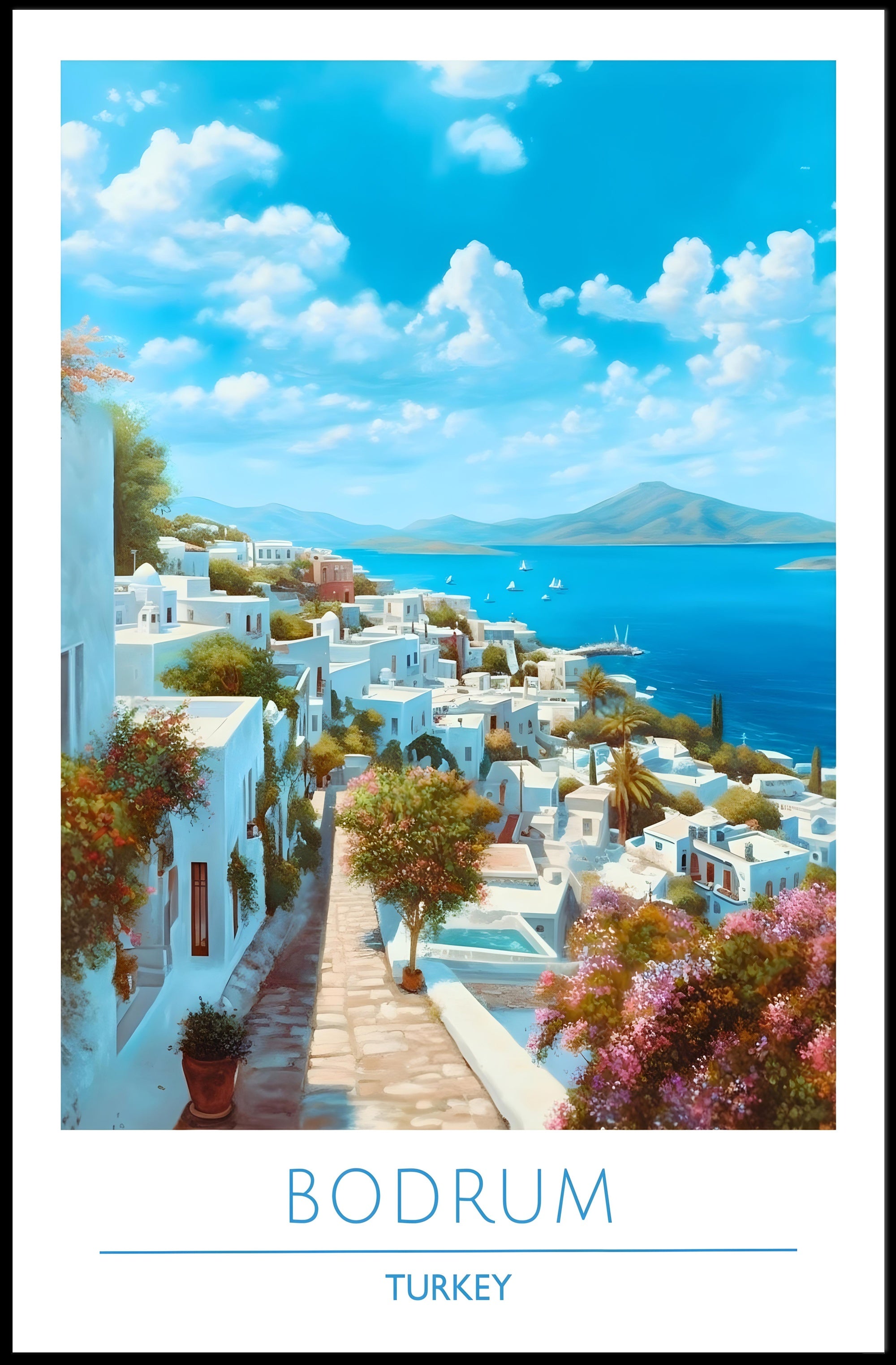 Scenic Bodrum Poster