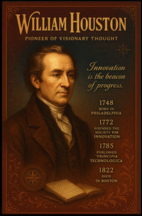 William Houston Pioneer of Visionary Thought Poster