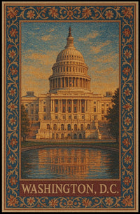 Washington, D.C. Capitol Building Poster