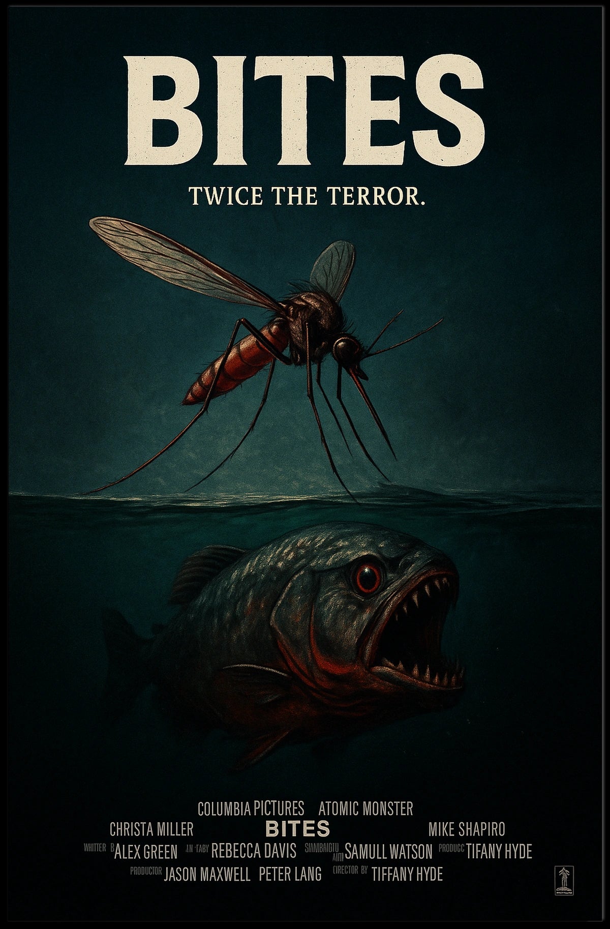 Bites Twice the Terror Poster