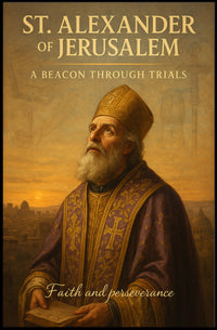 St. Alexander of Jerusalem A Beacon Through Trials Poster PosterGoat