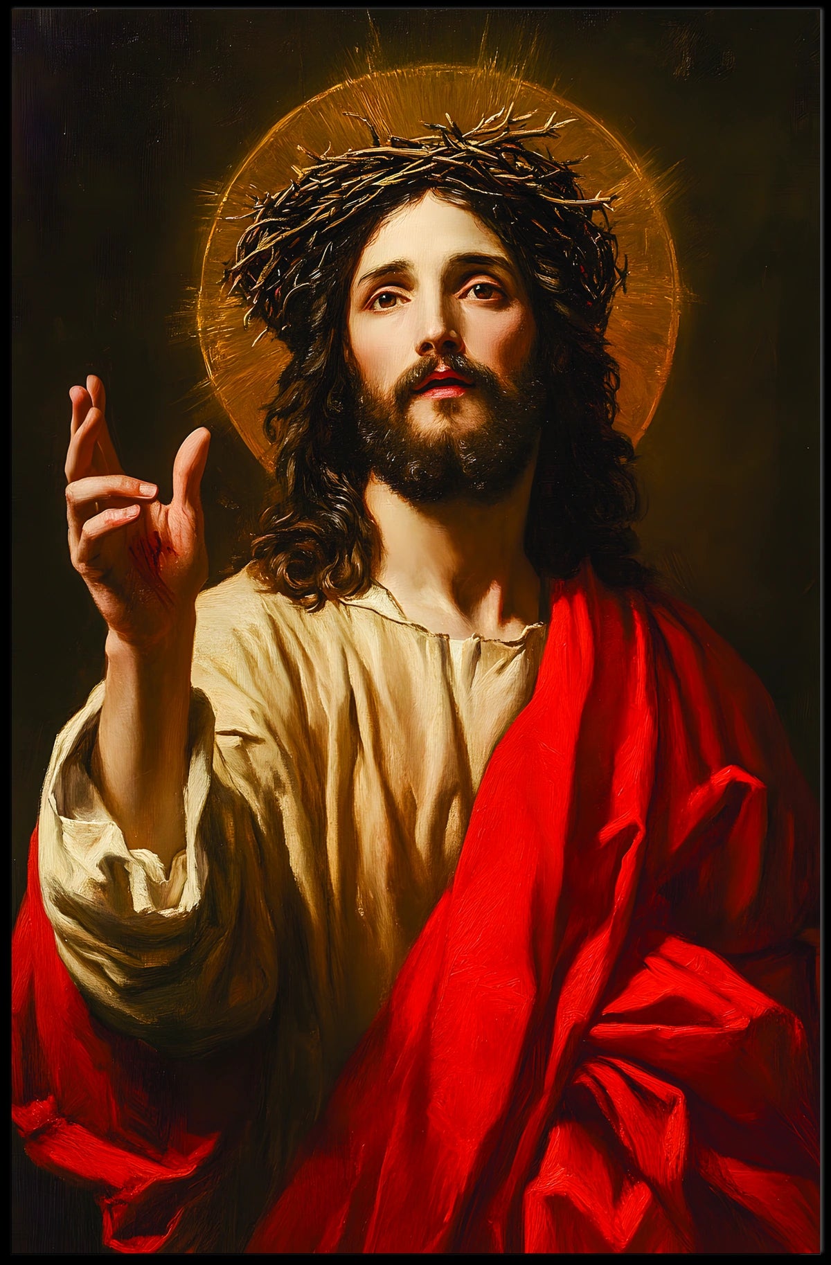 Divine Portrait Poster