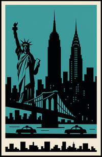 Iconic New York City Poster