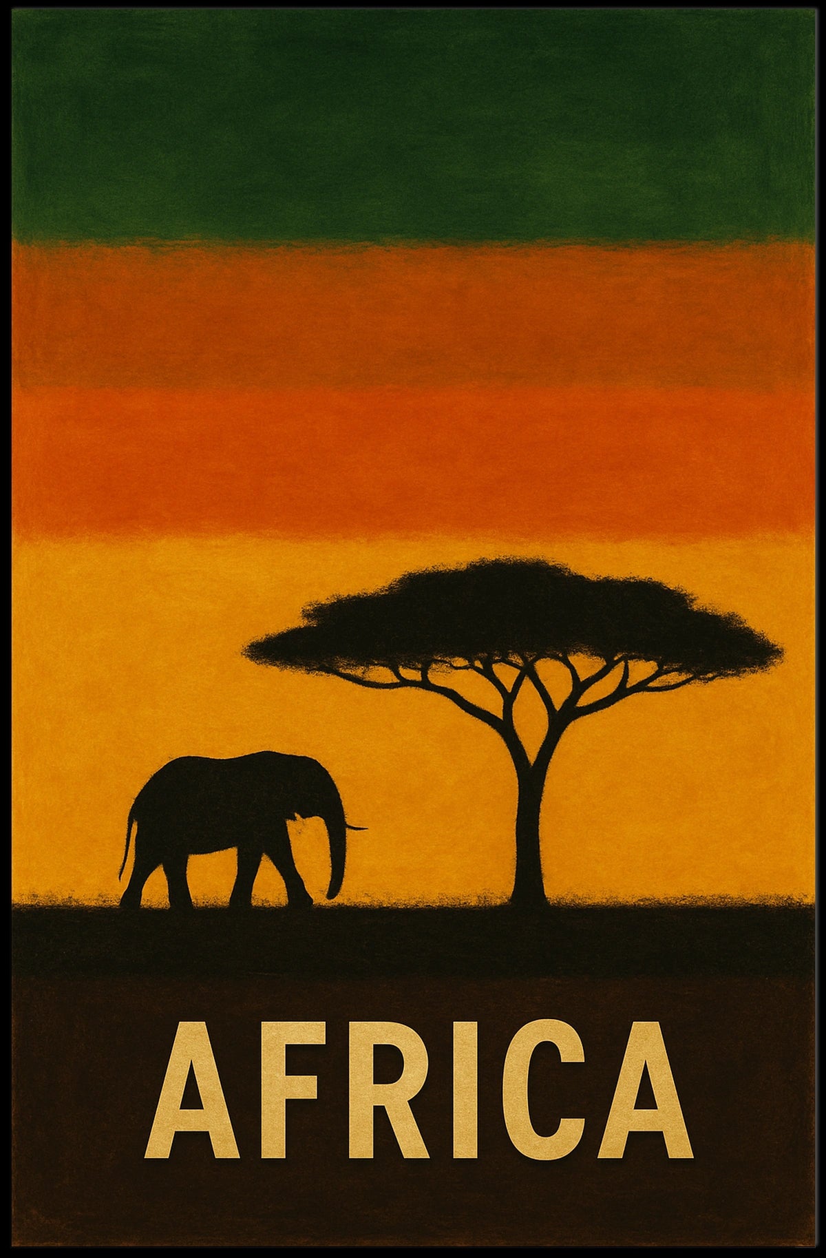 Africa A Journey Through the Savanna Poster