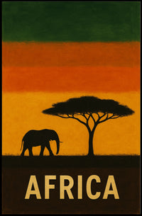 Africa A Journey Through the Savanna Poster