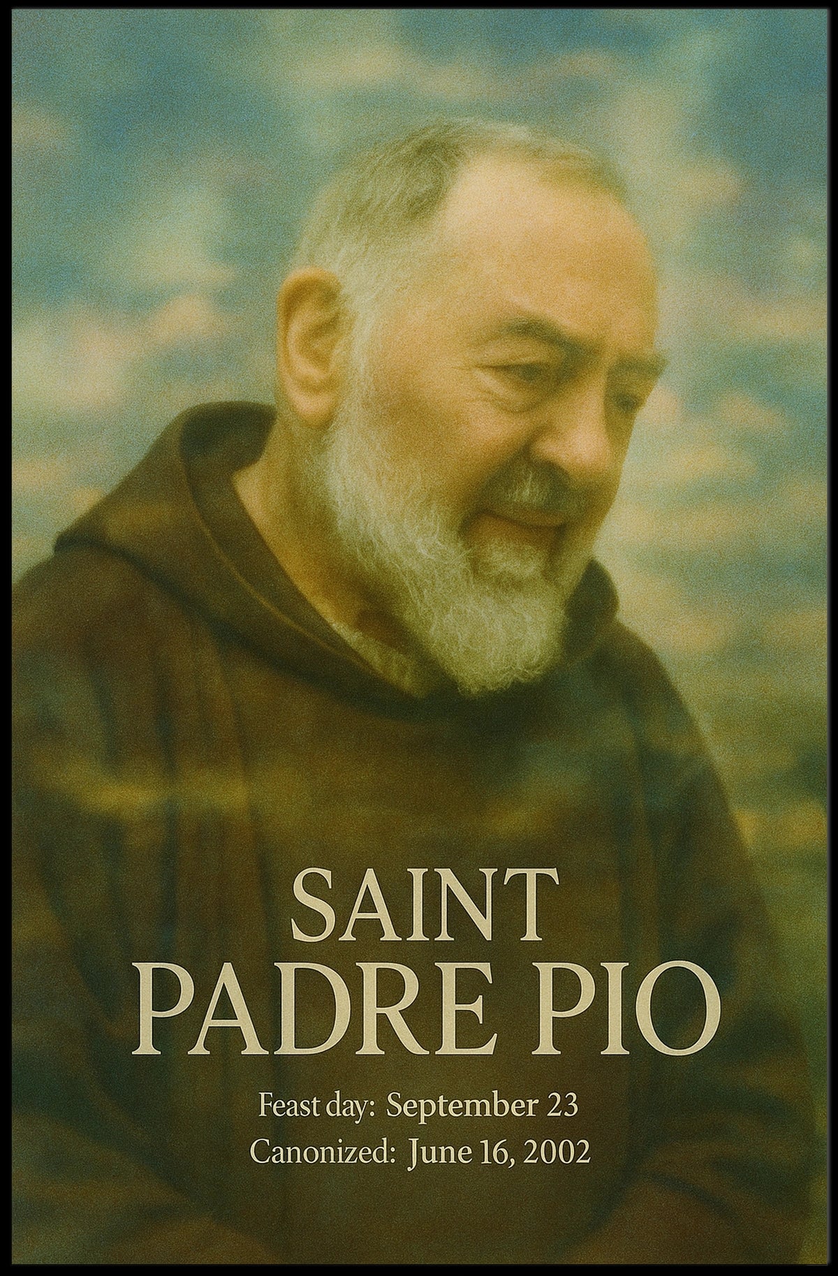 Saint Padre Pio Poster