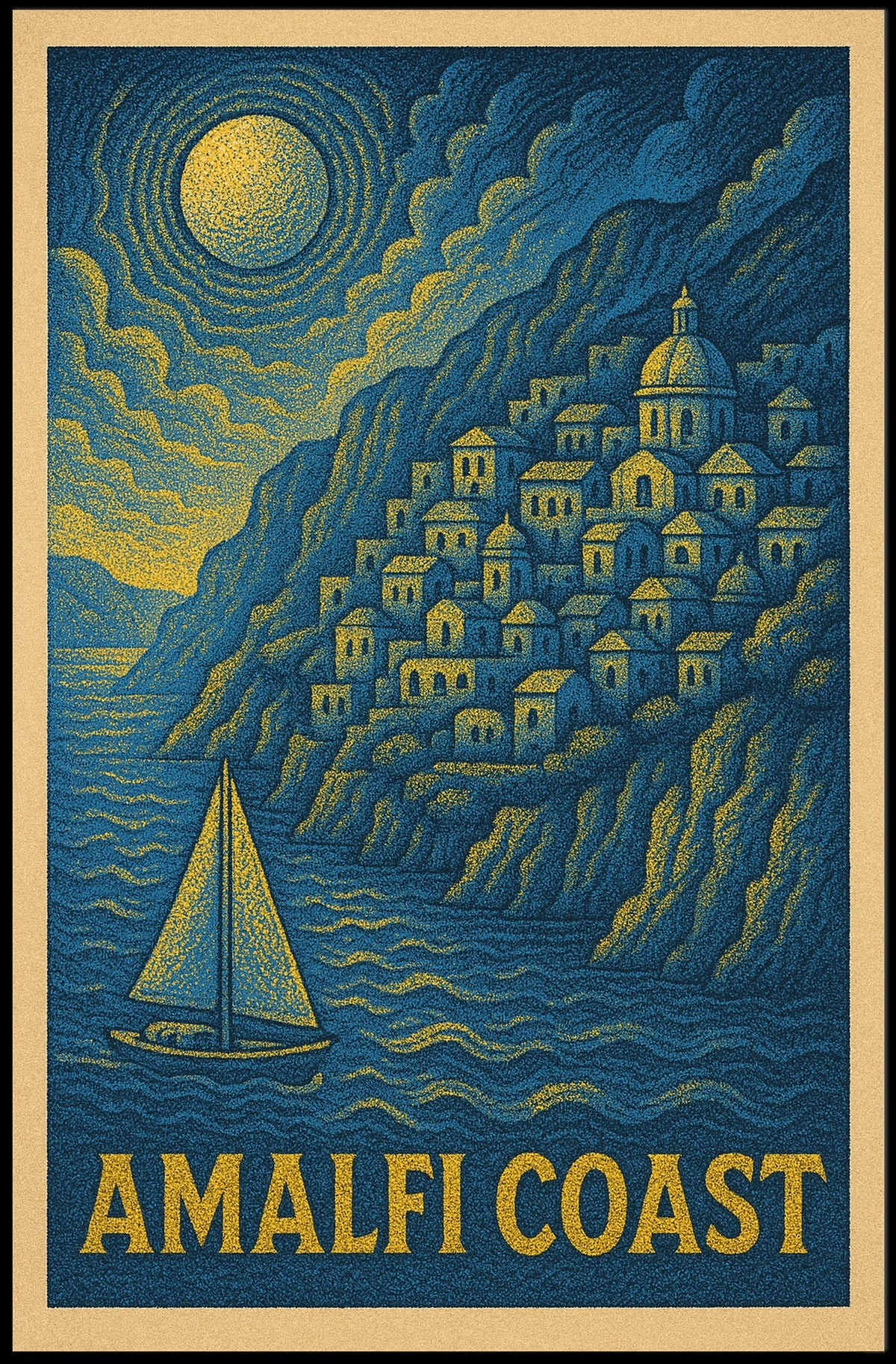 Amalfi Coast Poster