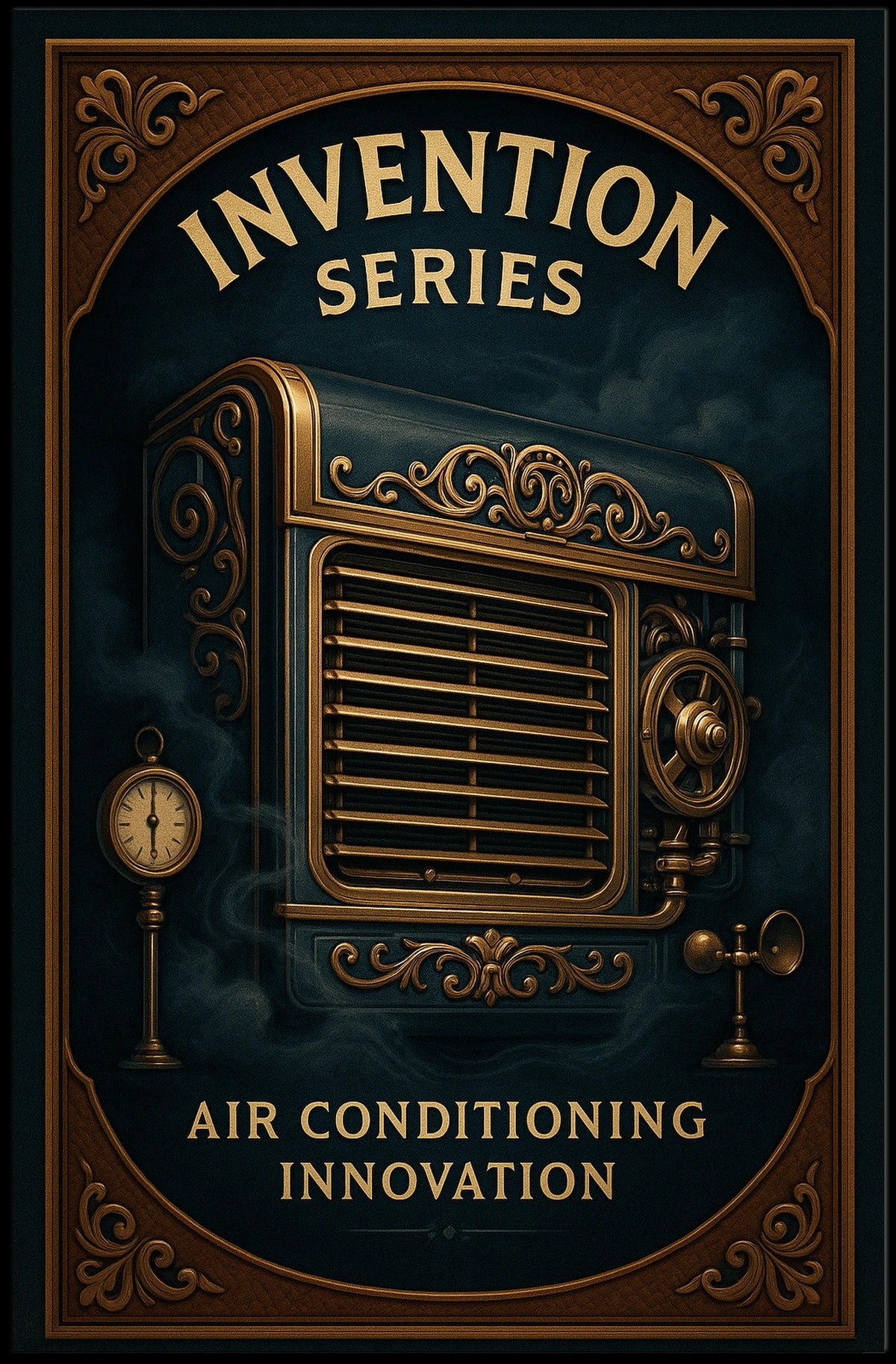 Invention Series Air Conditioning Poster