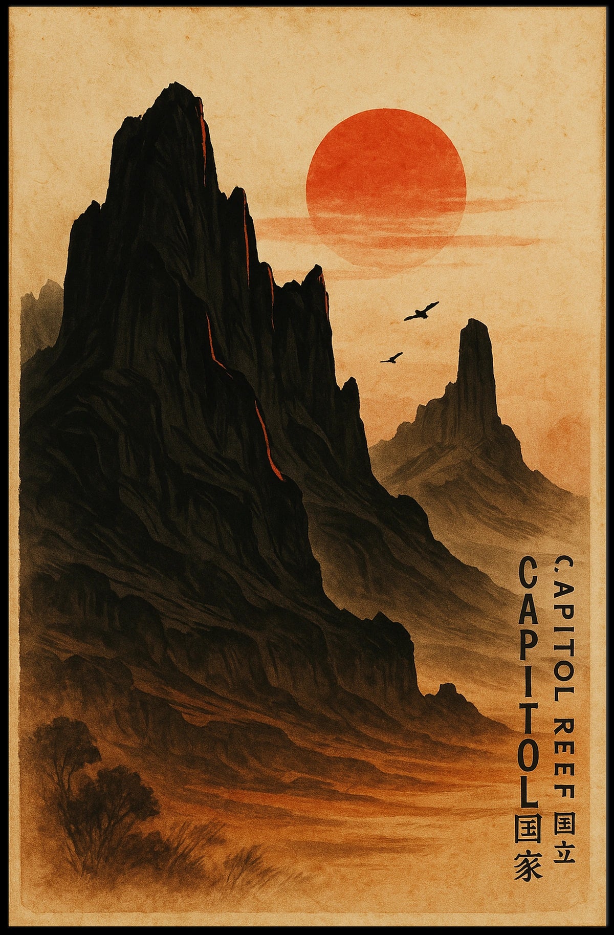 Capitol Reef National Park Poster