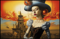 Dreambound Muse – Surreal Fantasy & Reality Poster